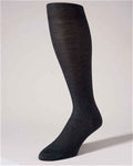 Pantherella Stretch Cotton Knee Socks - Grey - Country Collection
