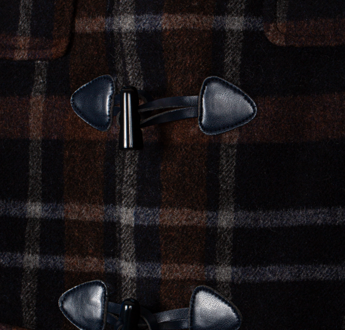 PATACHOU Brown coat with wooden buttons