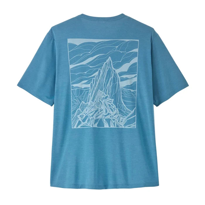 Patagonia Men's Capilene Cool Daily Shirt - Cloud Crag Graphic