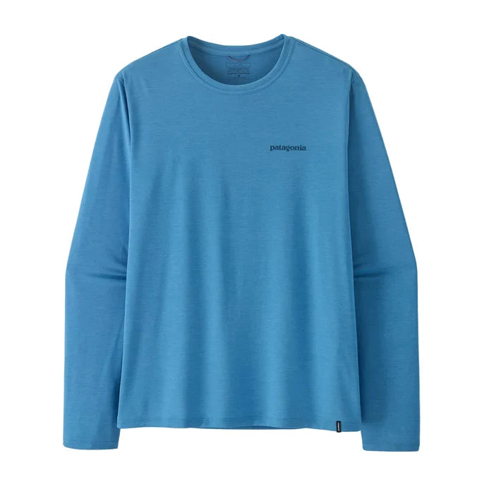 Patagonia Men's Long Sleeve Capilene Cool Daily Shirt - Boardshort Logo