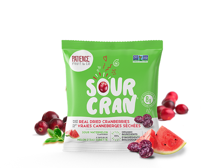 Patience Fruit & Co: SourCran Real Dried Cranberries