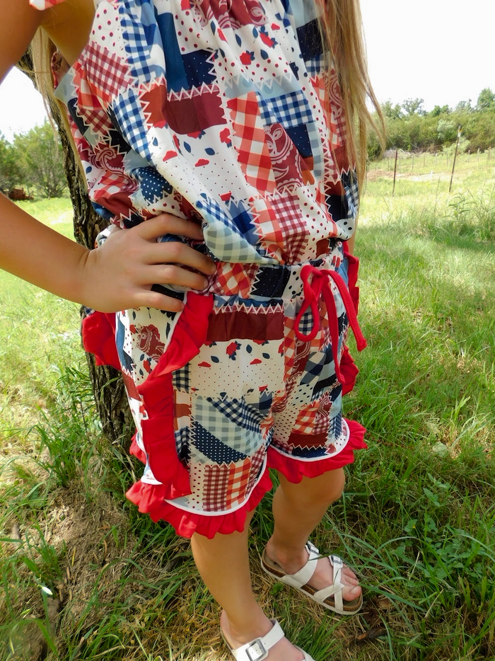 Patriotic Multi-Printed Patch Set