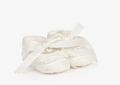 PAZ RODRIGUEZ Baby Girls Ivory Pre-Walker Shoes With Lace Trims