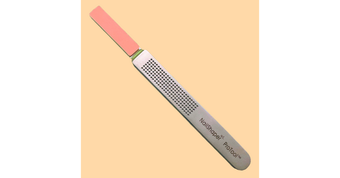 PediPro Nail Shaper XL Stainless Steel Pro Tool (rectangular) - 8" long