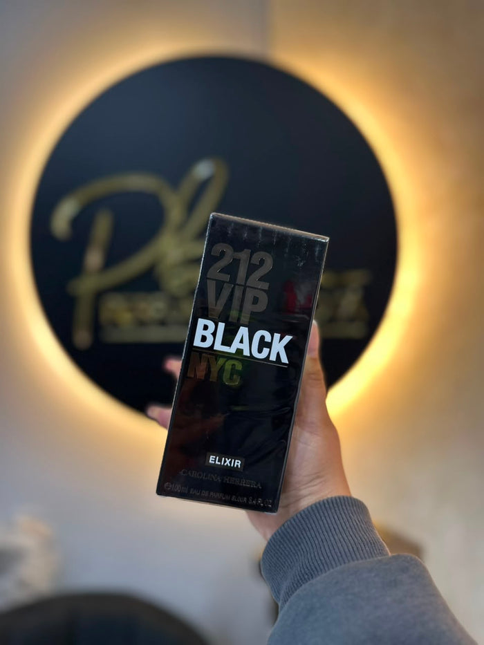 Perfume Carolina Herrera 212 VIP Black Elixir Eau de Parfum Elixir 100ml Hombre - Perfumes Bogotá