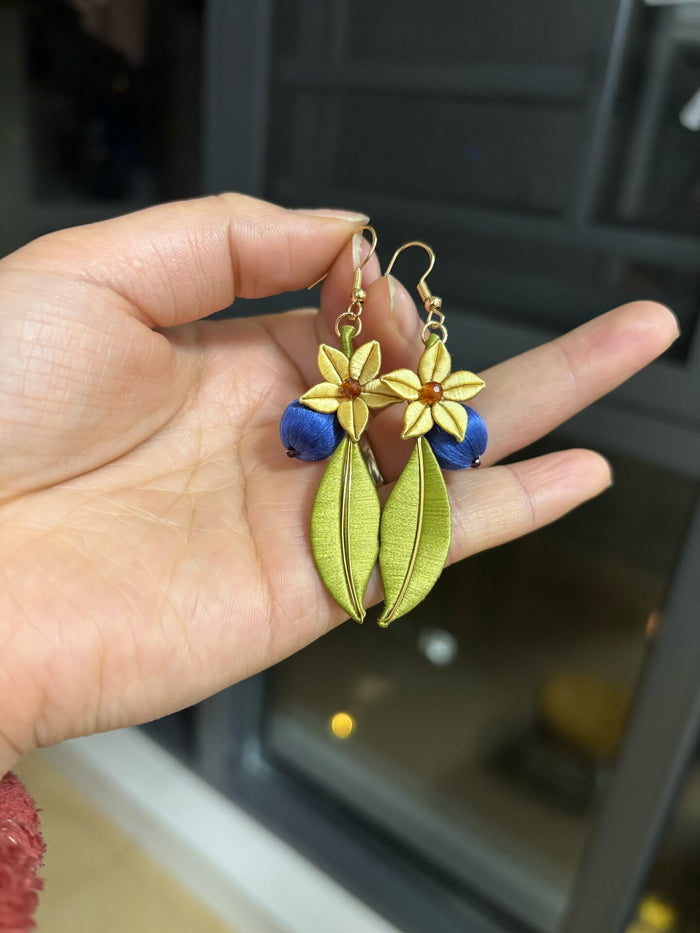 PF212 - Blueberry Chanhua Earrings - Wholesale