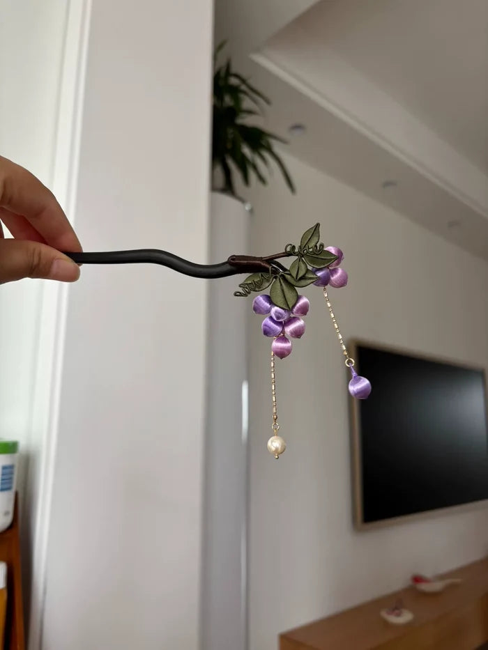 PF225 - Grape Chanhua Hairpin - Wholesale