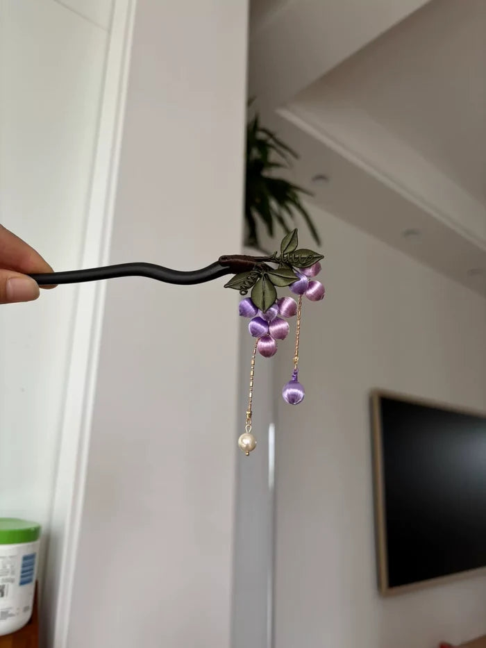 PF225 - Grape Chanhua Hairpin - Wholesale
