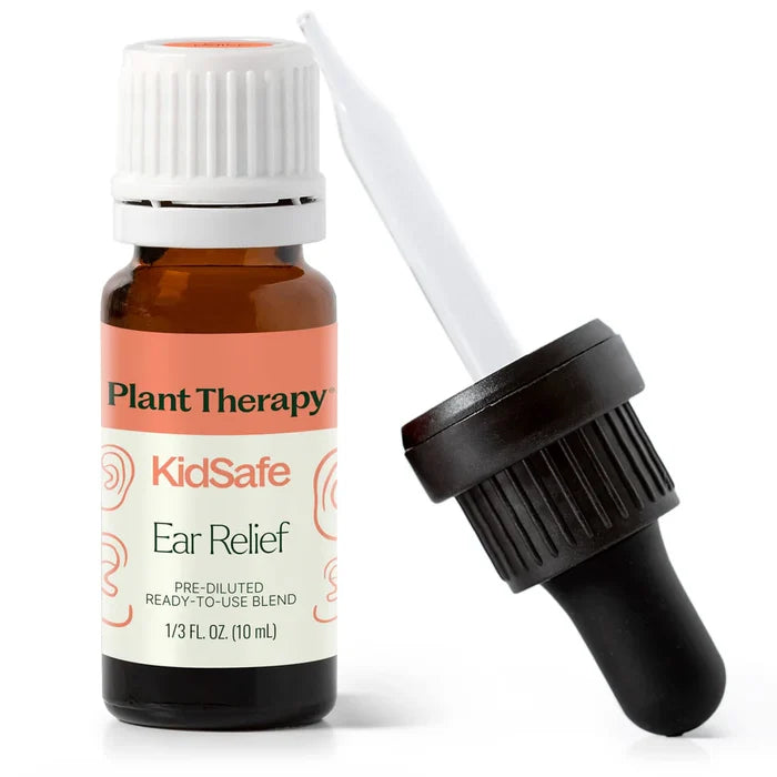 Plant Therapy Ear Relief KidSafe Essential Oil with Dropper