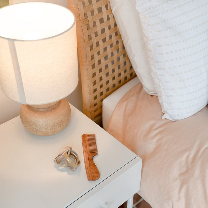Plastic Free Organic Hair Ties - 6 Colors, Sustainable Hair Ties, Organic Cotton, Natural Rubber