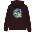 Santa Cruz x Pokémon Pikachu youth hoodie, maroon kids pullover sweatshirt size XL