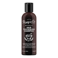 Pomp & Co. Botanical Hair Thickening Shampoo i mørkbrun flaske med svart hette