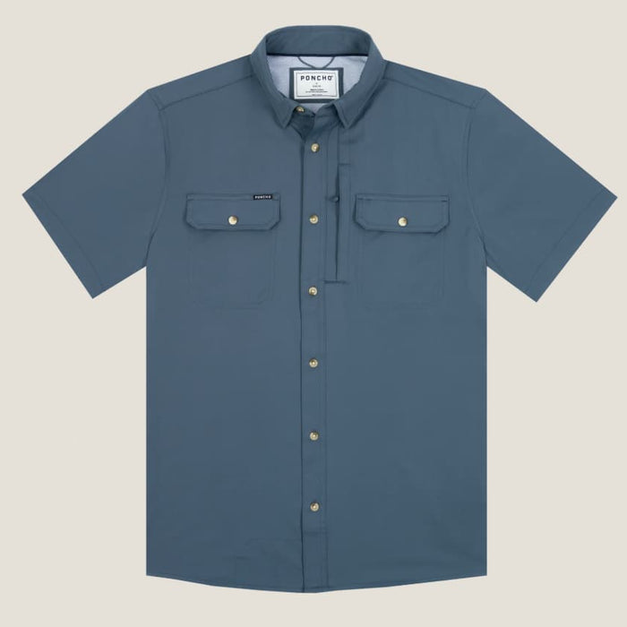 Poncho Men's The Ahi Shirt Short Sleeve - Slim