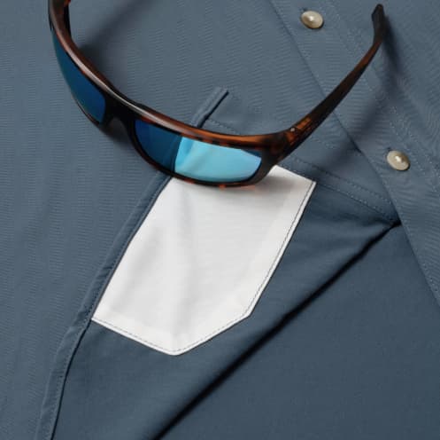 Poncho Men's The Ahi Shirt Short Sleeve - Slim
