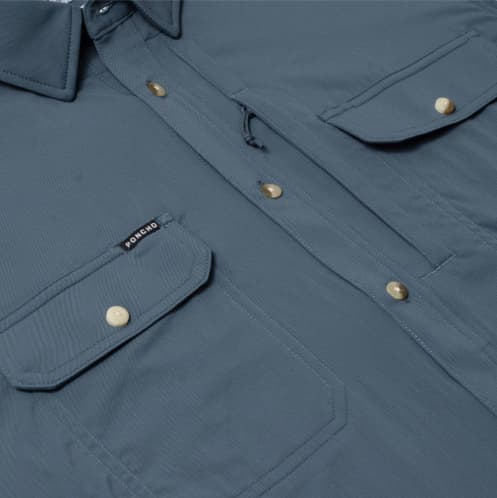Poncho Men's The Ahi Shirt Short Sleeve - Slim