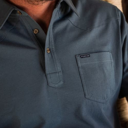 Poncho Men's The Dinner Bell Short Sleeve