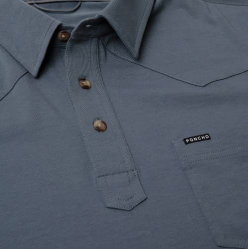 Poncho Men's The Dinner Bell Short Sleeve