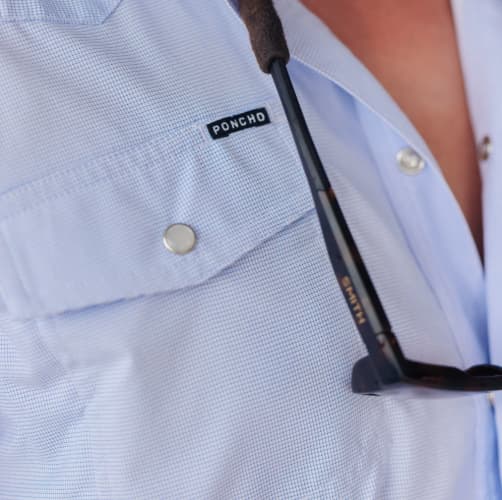 Poncho Men's The Padre Shirt Short Sleeve - Slim