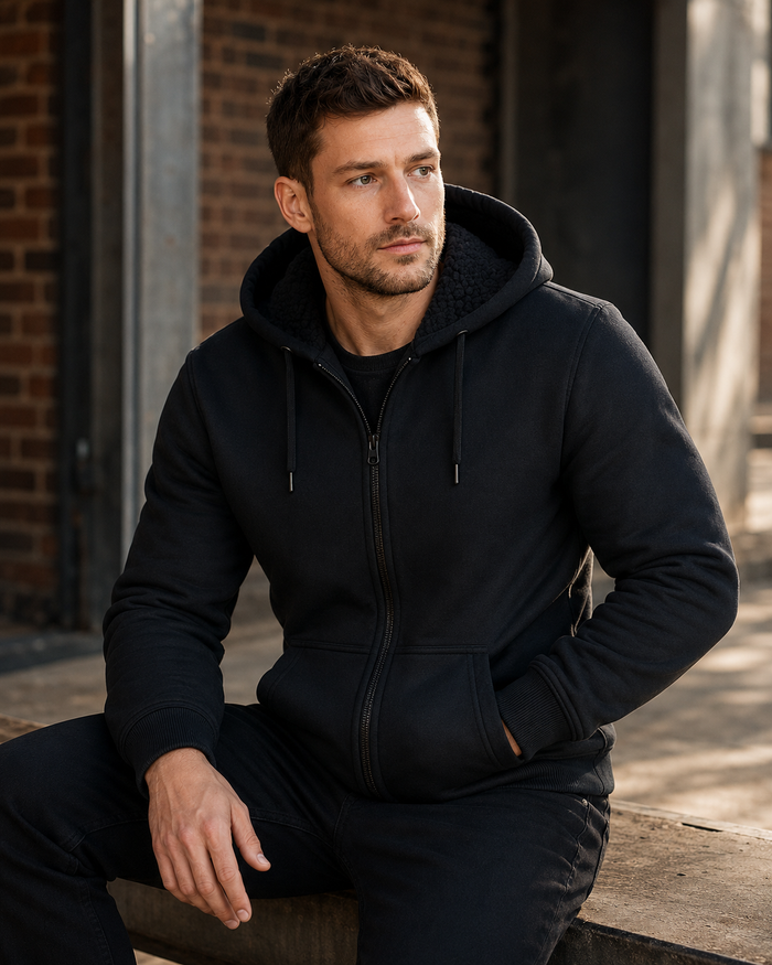 Premium Full Zip Shepherd Hoodie