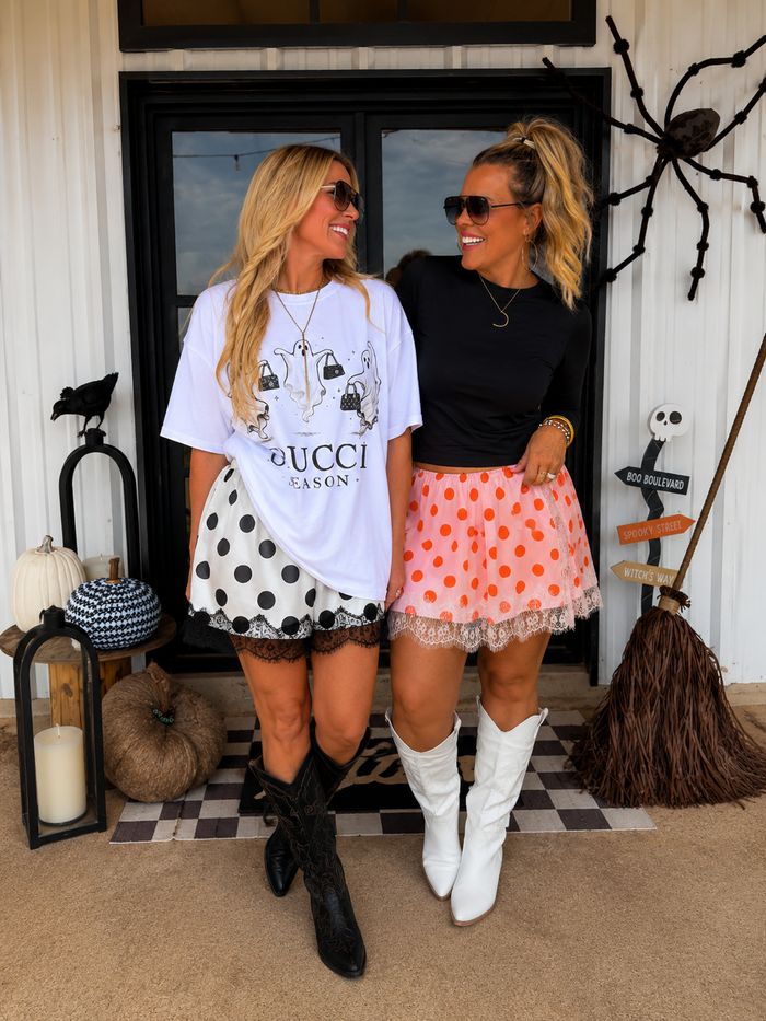 PREORDER: Cosmic Charm Lace Skirt // eta Sept