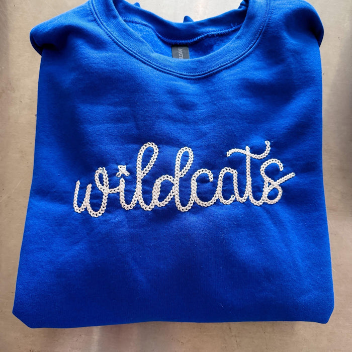 PREORDER: Custom Retro Stich Embroidery Tee // 1-2 weeks to ship
