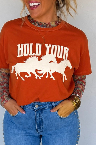 PREORDER: Hold Your Horses Tee // eta September - October