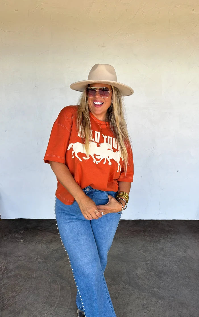 PREORDER: Hold Your Horses Tee // eta September - October