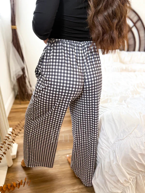 Preorder // Stretchy Lounge Pants 2.0 in Darling Checkered // eta July