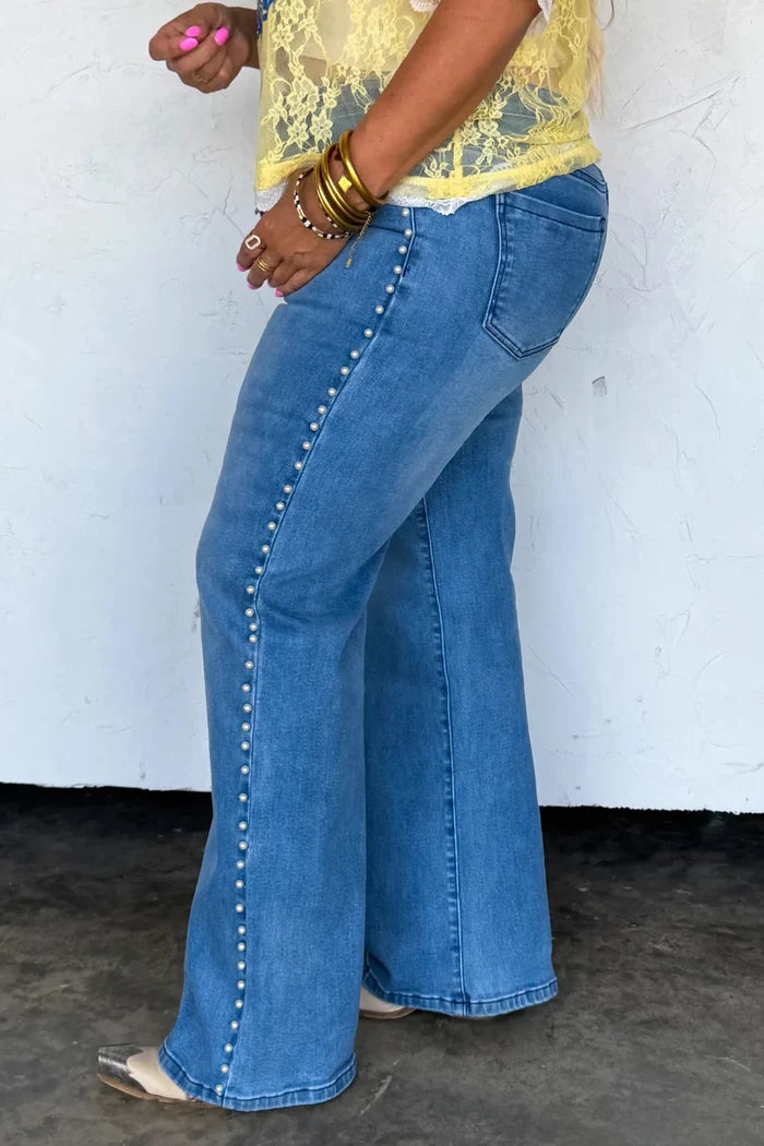 PREORDER: // Uptown Pearl Denim Jean // eta October