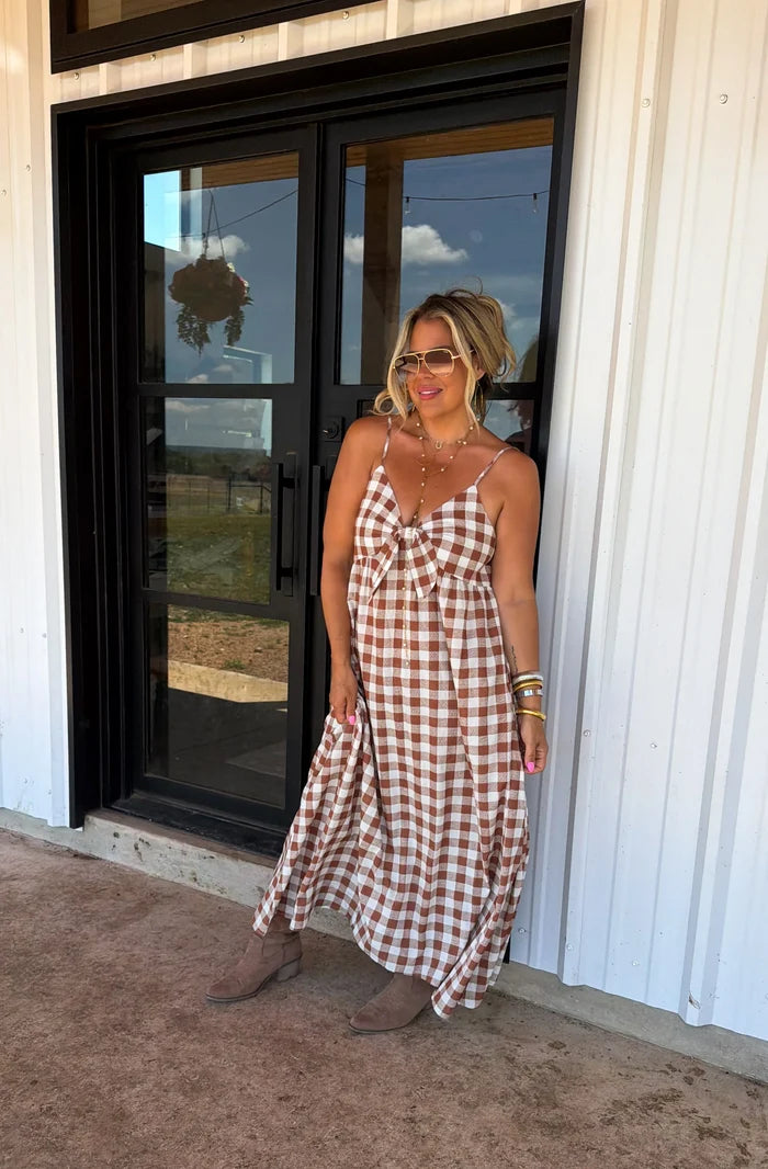 PREORDER: Western Charm Maxi Dress // eta September - October