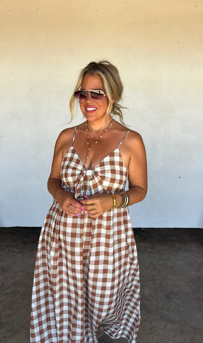 PREORDER: Western Charm Maxi Dress // eta September - October
