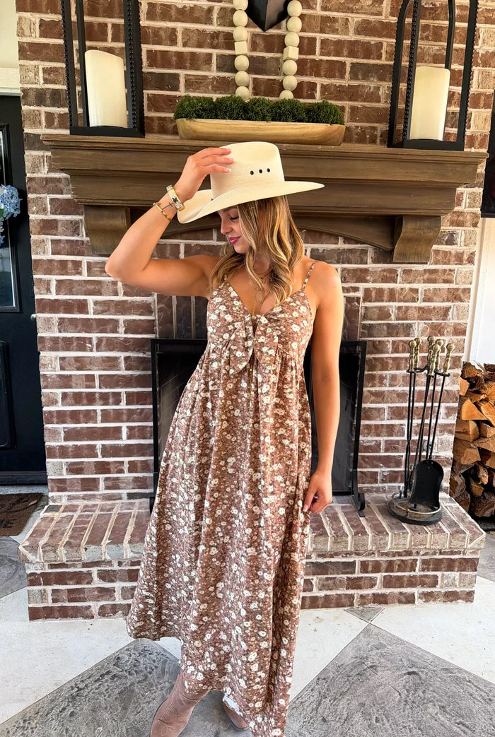 PREORDER: Western Charm Maxi Dress // eta September - October