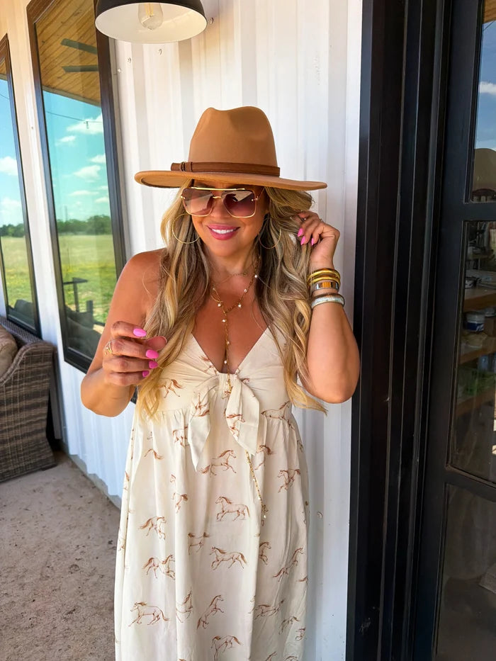 PREORDER: Western Charm Maxi Dress // eta September - October