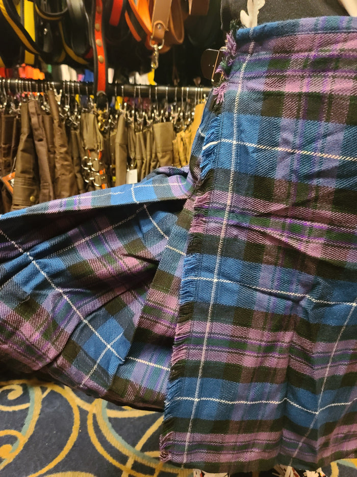 Pride of Scotland Tartan Kilt by KiltedBros Purple Plaid