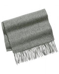 Pure Lambswool Scarf - Grey - Country Collection