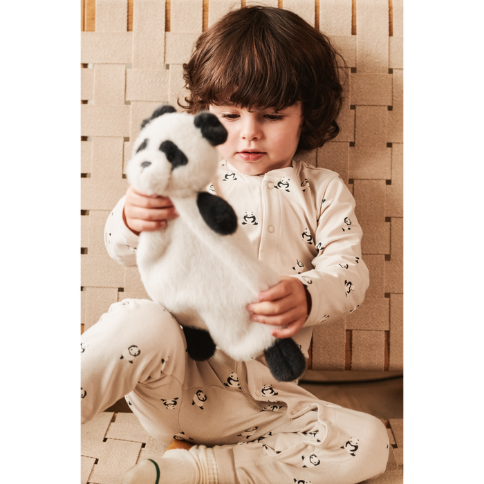 Liewood - Pyjamas Jumpsuit - Birk - Mini Panda/Sandy - Lifestyle Cut 1