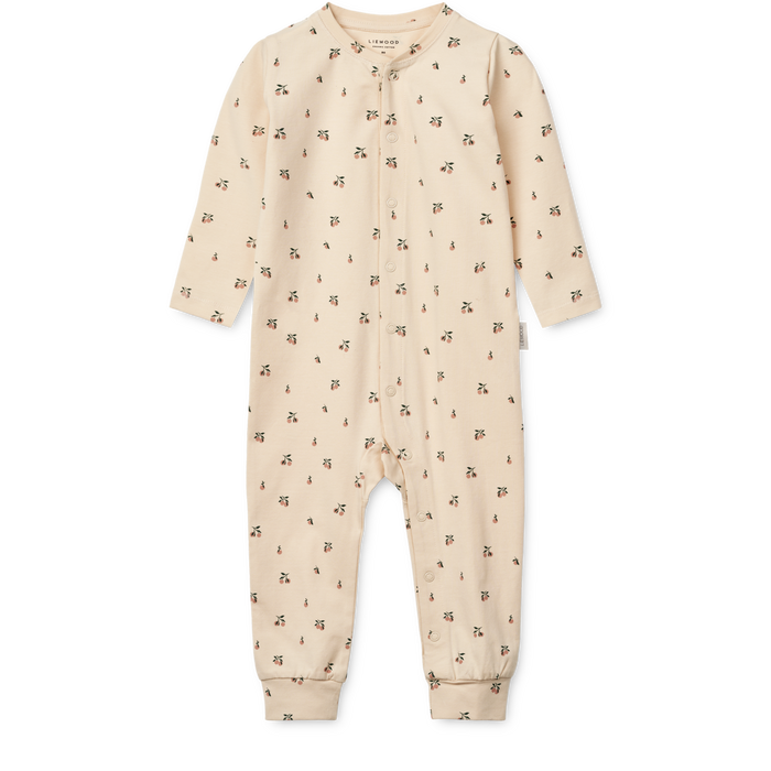 Liewood - Pyjamas Jumpsuit - Birk - Peach Mini/Sea Shell