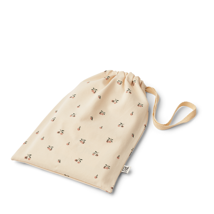 Liewood - Pyjamas Jumpsuit - Birk - Peach Mini/Sea Shell - Pouch