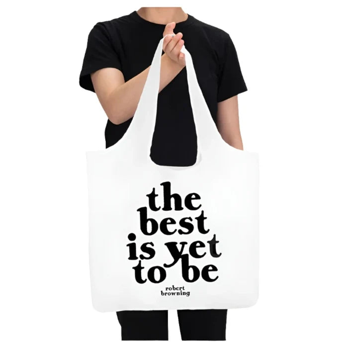 QUOTABLE Reusable Shopping Bag - The Best Is Yet To Be