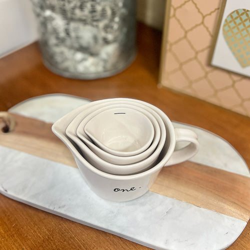 Rae Dunn Measuring Cup Set
