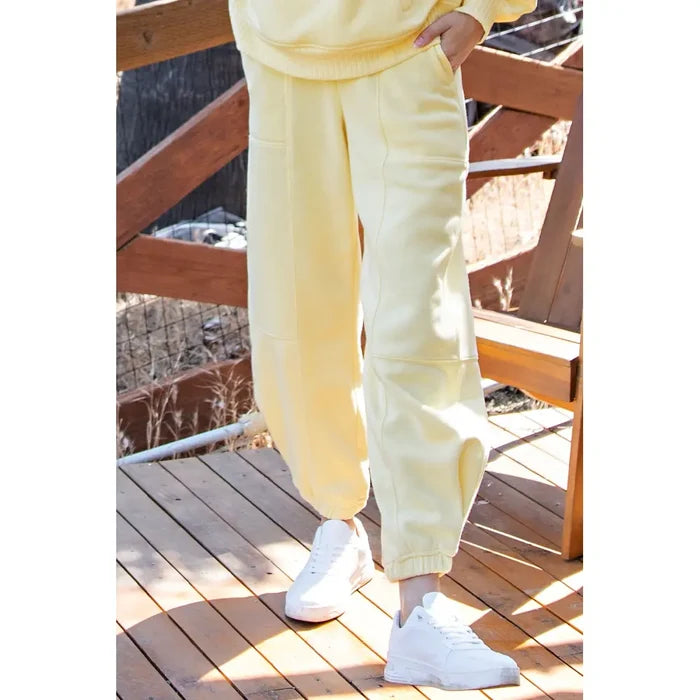 Rae Mode Women's Cocoon Jogger Sweatpants