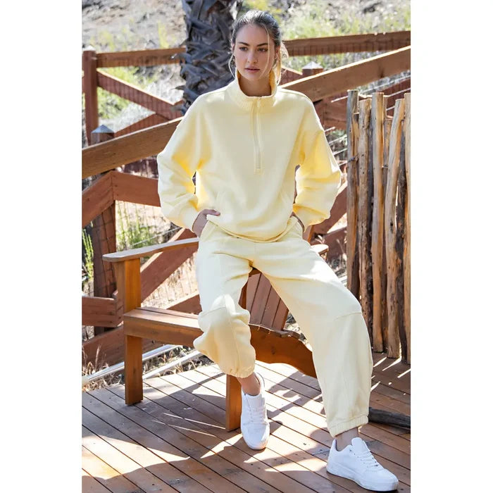 Rae Mode Women's Cocoon Jogger Sweatpants