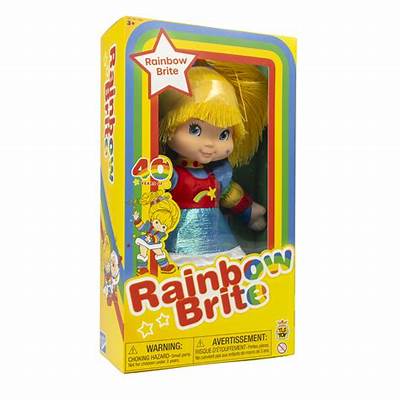 Rainbow Brite 12" Threaded Hair Plush Doll