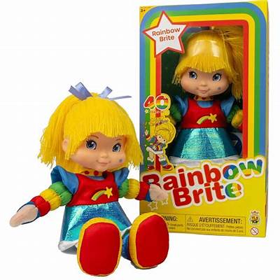Rainbow Brite 12" Threaded Hair Plush Doll
