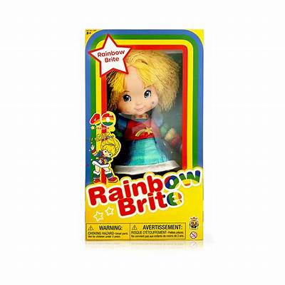Rainbow Brite 12" Threaded Hair Plush Doll