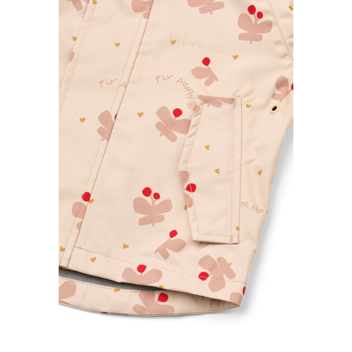 Liewood - Rainwear Set - Manu - Butterfly/Apple Blossom - Details