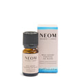 NEOM real luxury essential oil blend and box on a white background