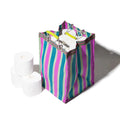 Recycled Plastic Stripe Bag - Rectangle D30 | Puebco