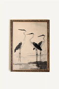 REFLET CÉLESTRE, Oeuvre sur toile rigide, encadré Vintage Bronze - Magnolia Lane co. Home + Garden + Gift
