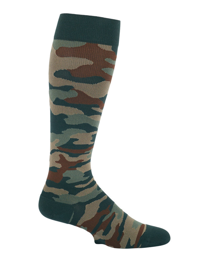 Rejuva Camo Compression Knee High 15-20mmHg - Compression Level: Moderate 15-20 MmHg - Unisex - Knee